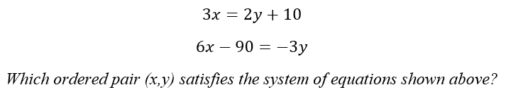 sat systems of equations problems