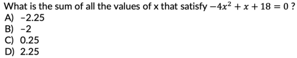 a high scorers burden sample problem